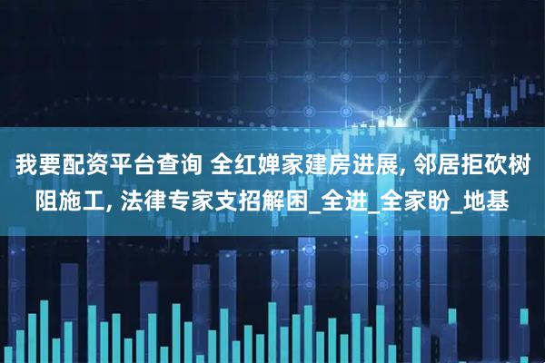 我要配资平台查询 全红婵家建房进展, 邻居拒砍树阻施工, 法律专家支招解困_全进_全家盼_地基
